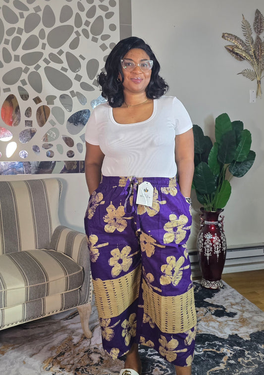 Rewa three quarter jawu pant.