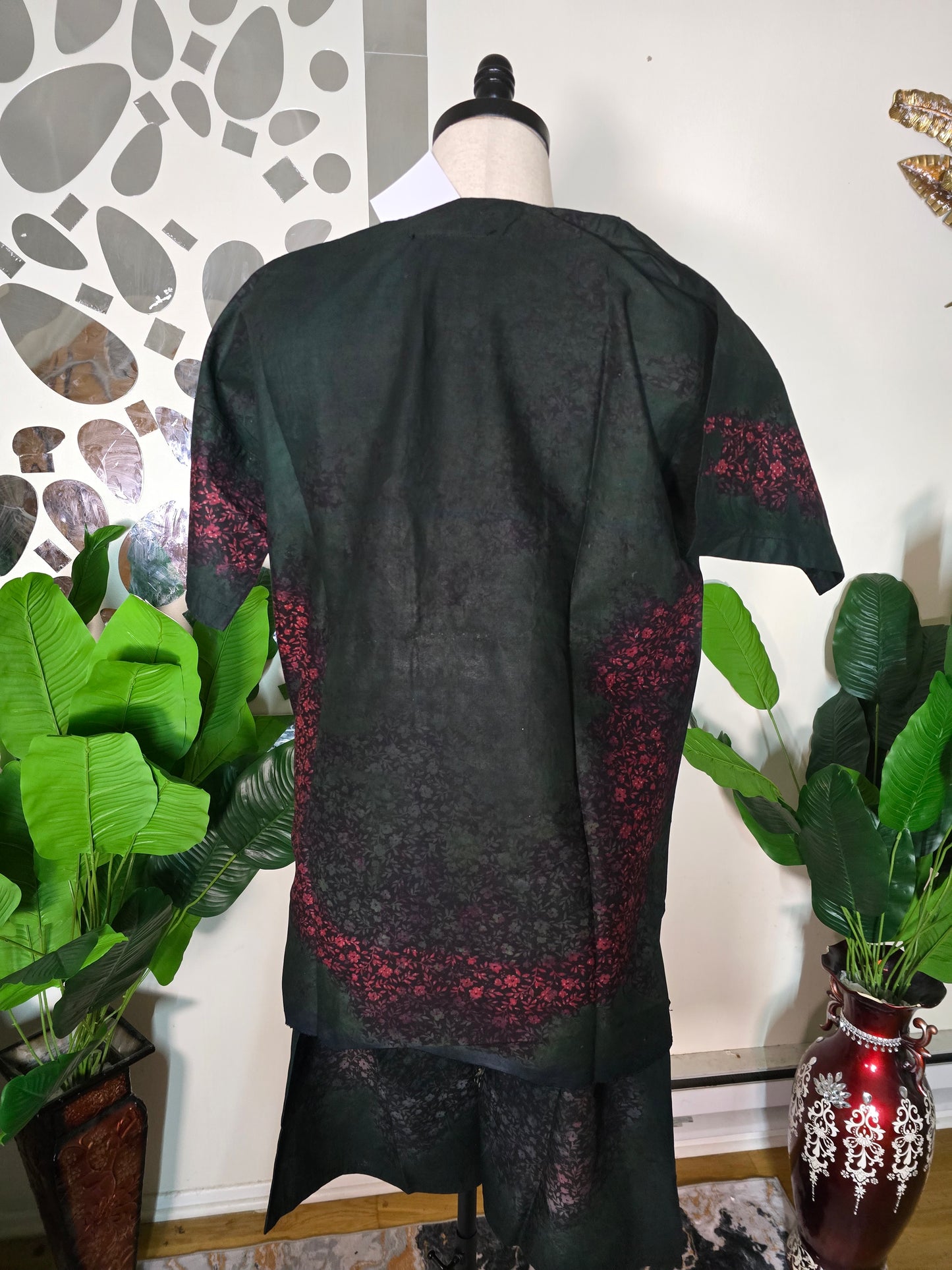 Men's 2pc Adire Short Set