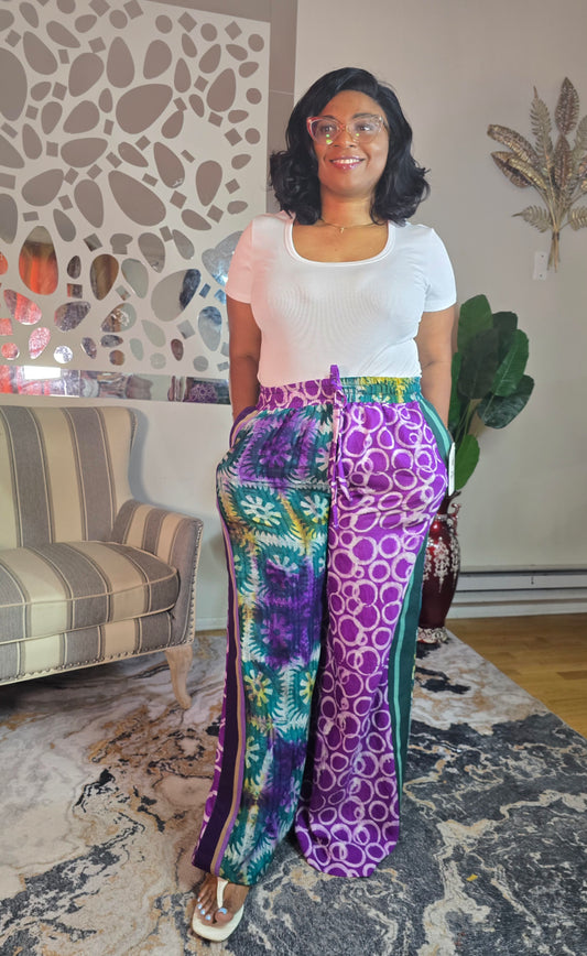 Labubu free flowy crepe pant