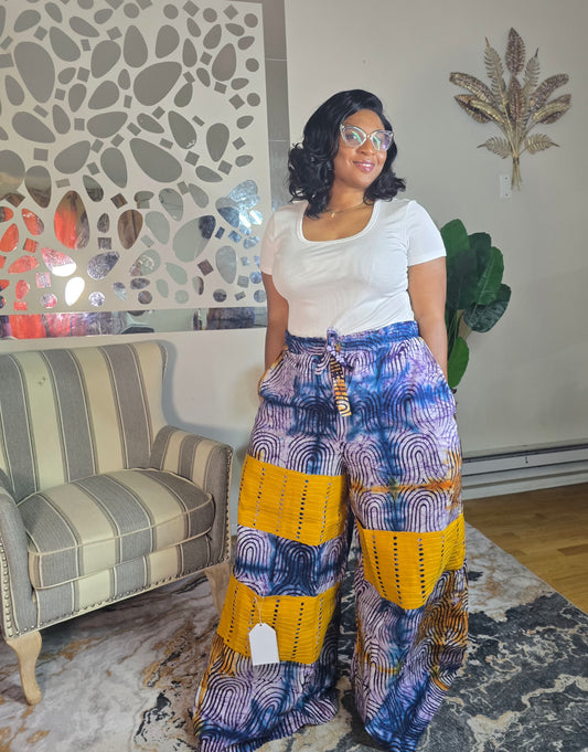 Omoge Adire palazo pant