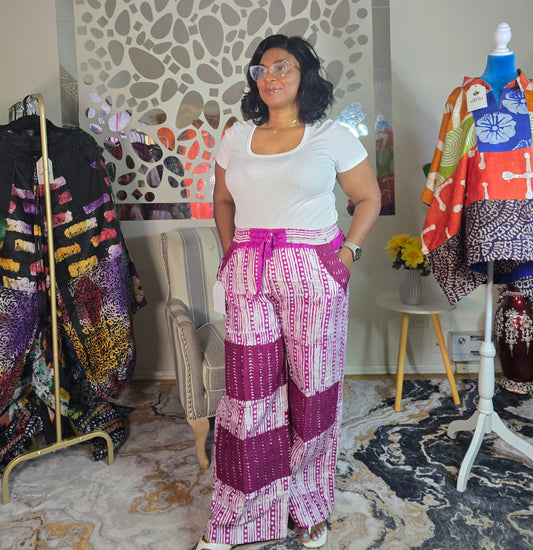 Omoge Adire palazo pant