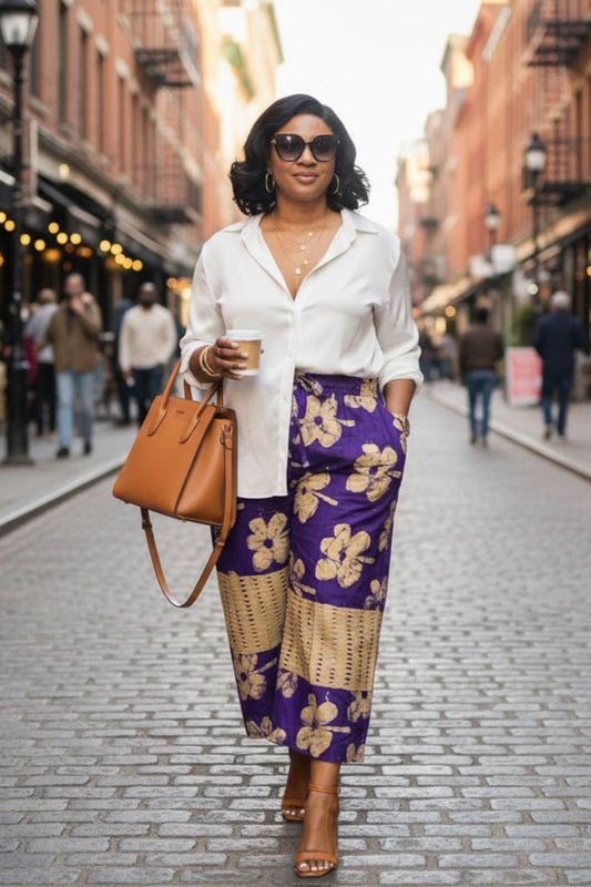 Rewa three quarter jawu pant.