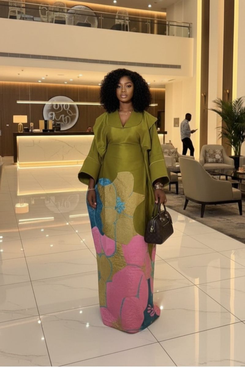 Orekelewa Luxe Boubou | Orange